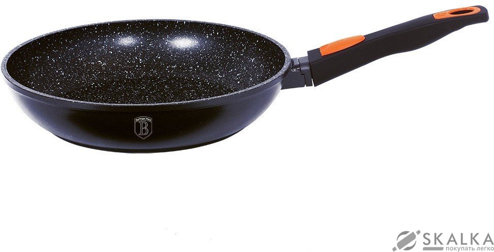 Сковорода Berlinger Haus Granit Diamond line 24 см (BH-1102N) На фото Сковорода Berlinger Haus Granit Diamond line 24 см (BH-1102N)