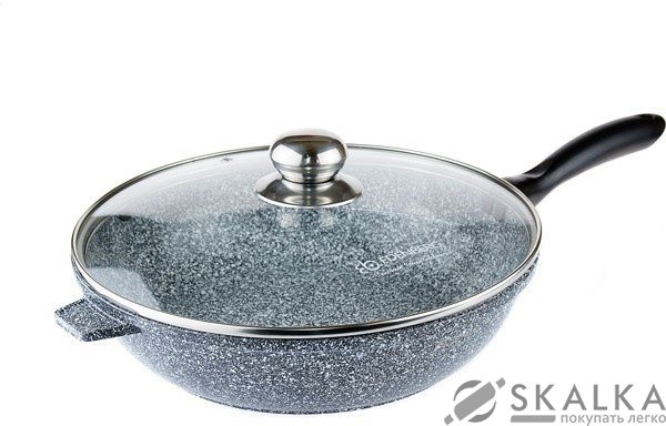 Сковорода глубокая Edenberg 24 см (EB-8021) На фото Сковорода глубокая Edenberg 24 см (EB-8021)