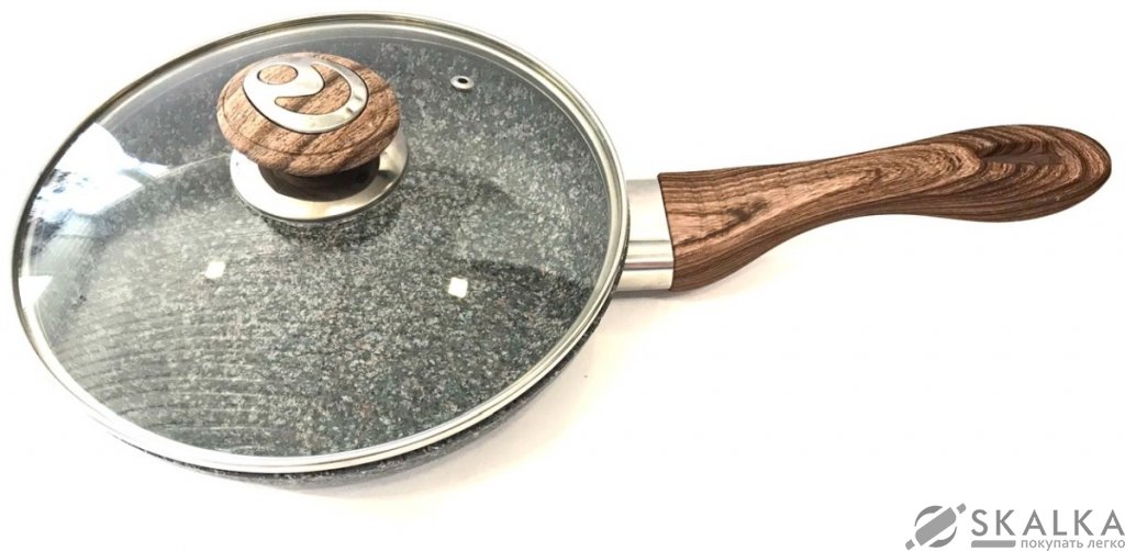 Сковорода Benson 24 см с гранитным покрытием (BN-538) На фото Сковорода Benson 24 см с гранитным покрытием (BN-538)