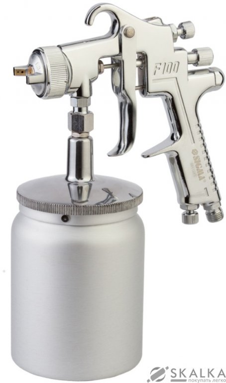 На фото Краскораспылитель Refine НР 1.3мм 170-285л/мин 3бар н/б 650мл (мет) (6811241)
