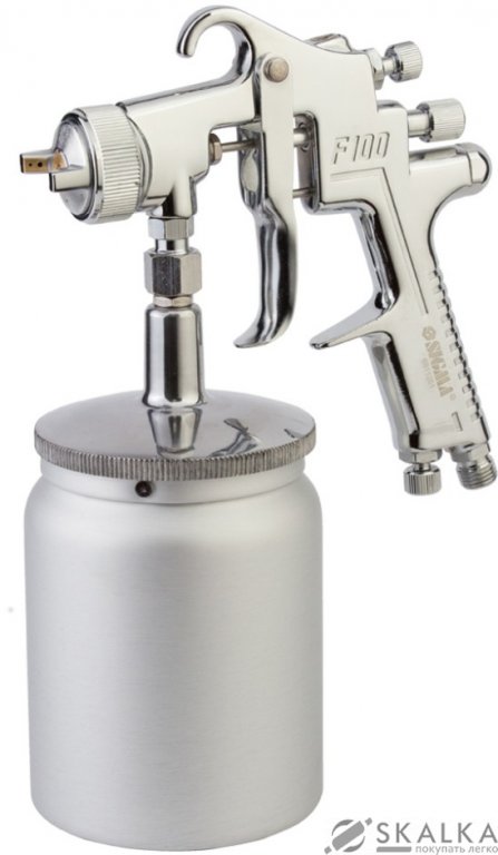На фото Краскораспылитель Refine НР 1.5мм 170-285л/мин 3бар н/б 650мл (мет) (6811251)