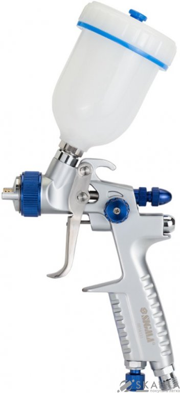 На фото Краскораспылитель Refine LVMP 1.0мм 60-170л/мин 1.5-2бар в/б 100мл (пласт) (6814131)