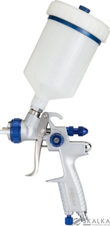 На фото Краскораспылитель Refine LVMP 1.3мм 170-285л/мин 2-2.5бар в/б 600мл (пласт) (6814151)