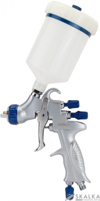 На фото Краскораспылитель Refine LVMP 1.3мм 142-255л/мин 2.5бар в/б 600мл (пласт) (6814251)