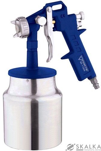 На фото Краскопульт пневматический Forte SG-1120SN 1.5 мм 110-200 л/мин 3.5-5 Бар 750 мл (60850)