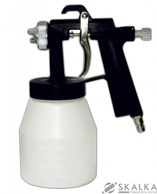 На фото Краскопульт пневматический Werk ASG-1535PS 1.5 мм 110-200 л/мин 3-4 Бар 1000 мл (54209)