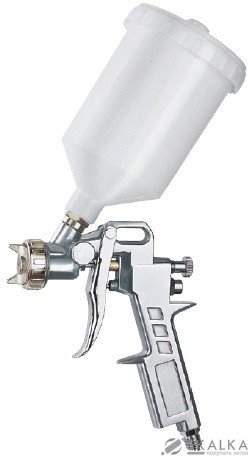 На фото Краскопульт пневматический Auarita HP 1.8 мм 90-120 л/мин 4 Бар 600 мл (S-990P-1.8)