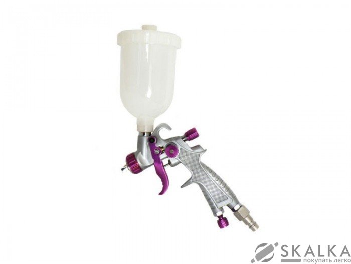На фото Краскопульт пневматический Auarita HVLP 1 мм 30-60 л/мин 2 Бар 250 мл (H-891-1.0)