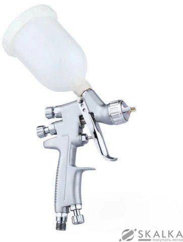 На фото Краскопульт пневматический Auarita HVLP 1 мм 30-60 л/мин 2.5 Бар 250 мл (H-921-MINI-1.0)