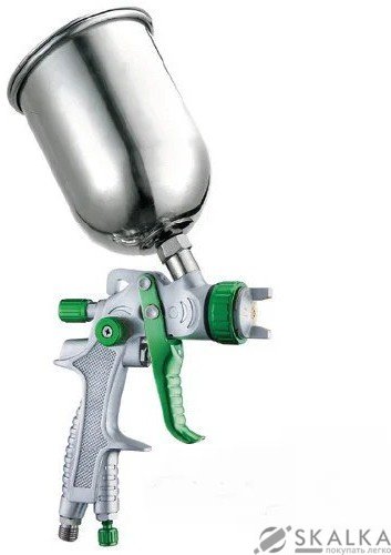 На фото Краскопульт пневматический Auarita LVMP 1.3 мм 70-90 л/мин 2 Бар 600 мл (L-897-1.3M)
