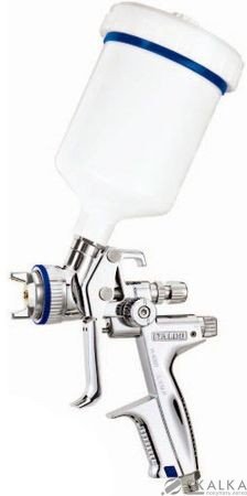 На фото Краскопульт пневматический Italco LVMP 1.3 мм 140-230 л/мин 2.5 Бар 600 мл (H-4000-1.3LM)