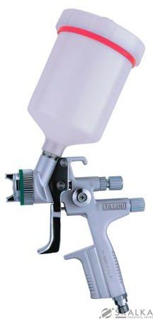 На фото Краскопульт пневматический Italco LVMP 1.3 мм 140-230 л/мин 2.5 Бар 600 мл (H-5000-1.3LM)