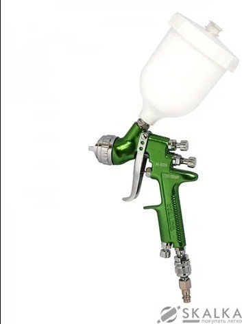 На фото Краскопульт пневматический Italco HVLP 1.3 мм 300 л/мин 2 Бар 600 мл (H-929-1.3)