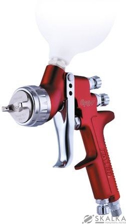 На фото Краскопульт пневматический Italco HVLP 1.4 мм 170-290 л/мин 2 Бар 600 мл (GFG-1.4)