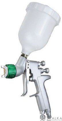 На фото Краскопульт пневматический Auarita HVLP 1.3 мм 120-150 л/мин 2.5 Бар 600 мл (H-923-1.3)