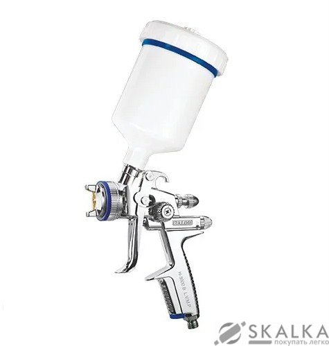 На фото Краскопульт пневматический Italco LVMP 1.3 мм 170-280 л/мин 1.5 Бар 600 мл (H-3000B-1.3LM)