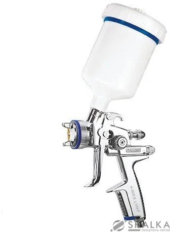 На фото Краскопульт пневматический Italco LVMP 1.7 мм 170-280 л/мин 1.5 Бар 600 мл (H-3000B-1.7LM)