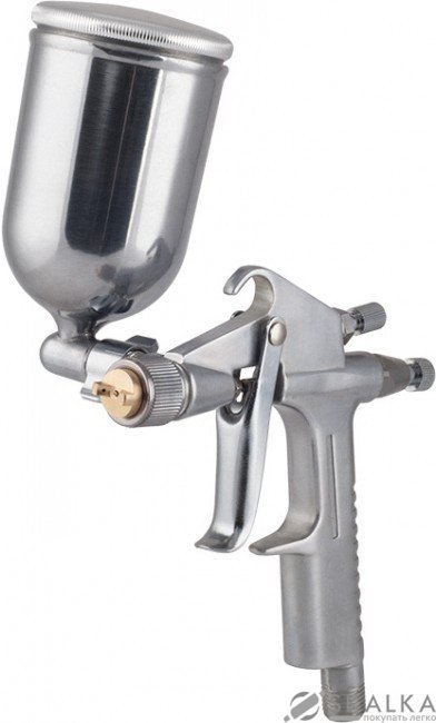 На фото Пневмопистолет лакокрасочный Miol с плавающим баком К-3C 0.5 мм (80-887)