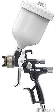 На фото Краскопульт пневматический Italco HVLP 1.4 мм 600 мл (Gloss-1.4)
