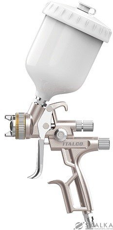 На фото Краскопульт пневматический Italco LVMP 1.4 мм 600 мл (Gloss-1.4LM)