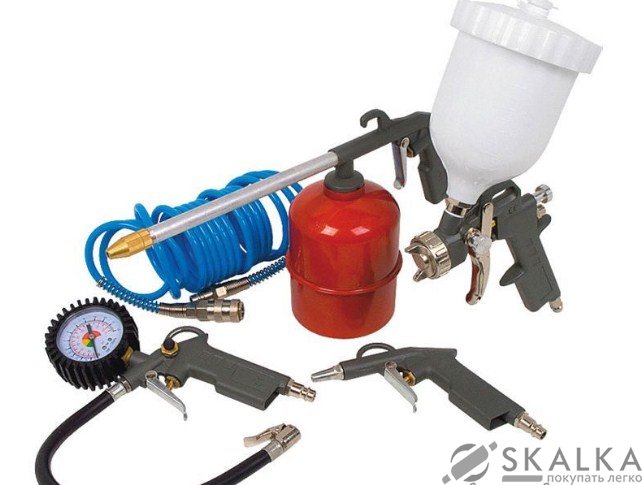 Набор лакокрасочный с верхним баком Miol 5 шт (80-990) На фото Набор лакокрасочный с верхним баком Miol 5 шт (80-990)