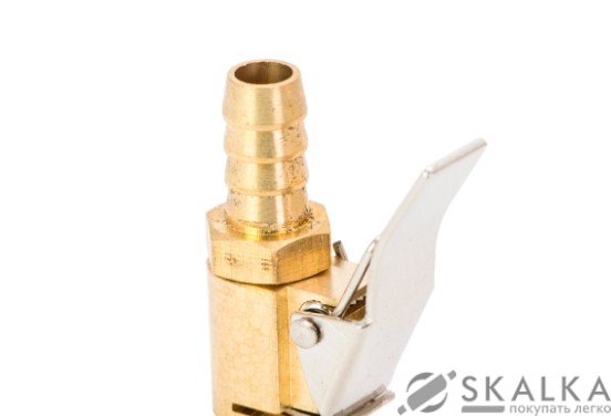 Наконечник к пистолету для подкачки Sigma 8 мм латунь (6833071) На фото Наконечник к пистолету для подкачки Sigma 8 мм латунь (6833071)