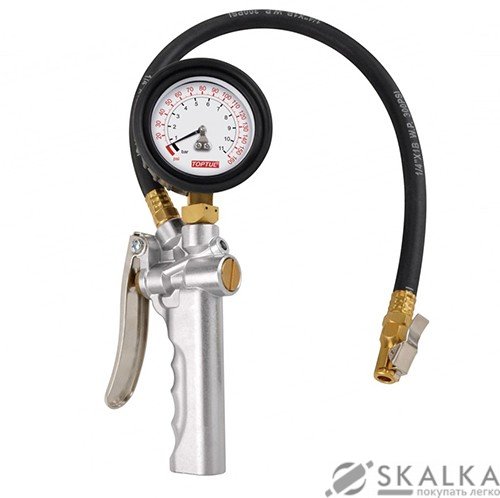 Пистолет для подкачки колес профессиональный Toptul (JEAL160A) На фото Пистолет для подкачки колес профессиональный Toptul (JEAL160A)