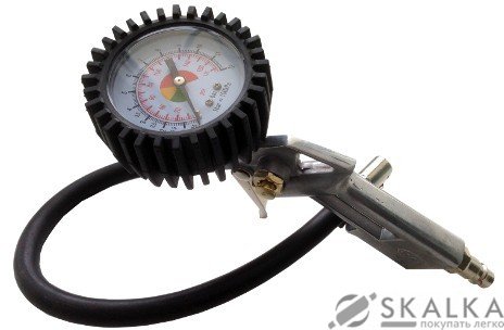 Пистолет для подкачки колес с манометром Airkraft (STG-08) На фото Пистолет для подкачки колес с манометром Airkraft (STG-08)