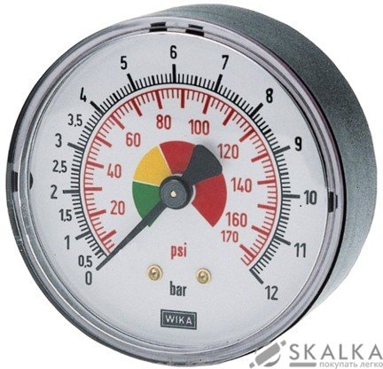 Манометр к пистолету подкачки колес Airkraft резьба сзади (MAN-STG-29G) На фото Манометр к пистолету подкачки колес Airkraft резьба сзади (MAN-STG-29G)