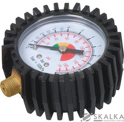 На фото Манометр для пневмопистолета для накачивания колес Miol 60 мм (81-521)