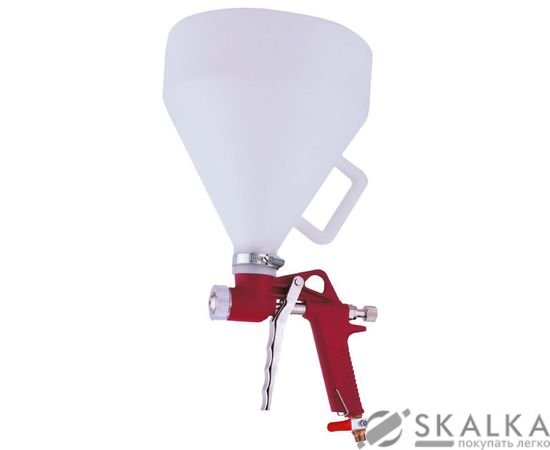 На фото Распылитель пневматический Auarita для нанесения штукатурки пластиковый бачок (FR-301)