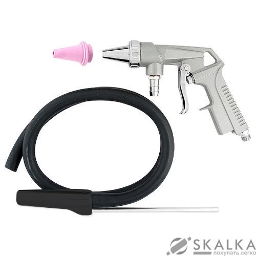 На фото Пистолет пескоструйный пневматический со шлангом Auarita (PS-3)