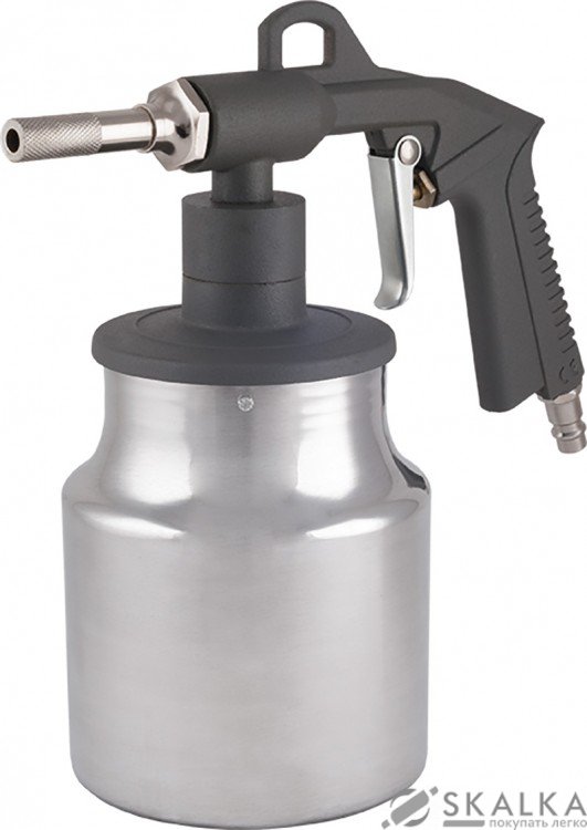 Пневмопистолет пескоструйный Miol с нижним баком (81-546) На фото Пневмопистолет пескоструйный Miol с нижним баком (81-546)