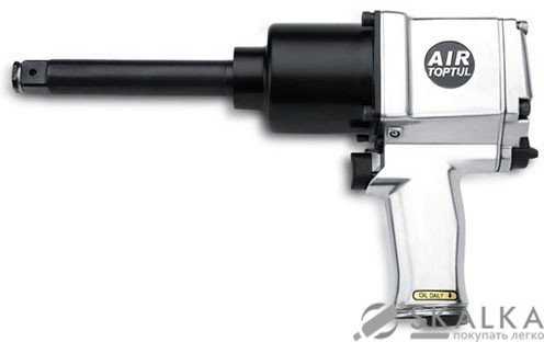 На фото Пневмогайковерт Toptul 3/4" 1016 N/m длинный шпиндель 6500 об/мин 4.9 кг (KAAB2475)