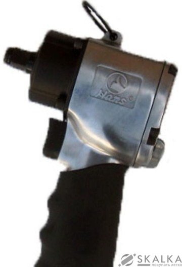 На фото Пневмогайковерт Hans 1/2"DR 10000 об/мин 678 Nm 1.55 кг (84117)