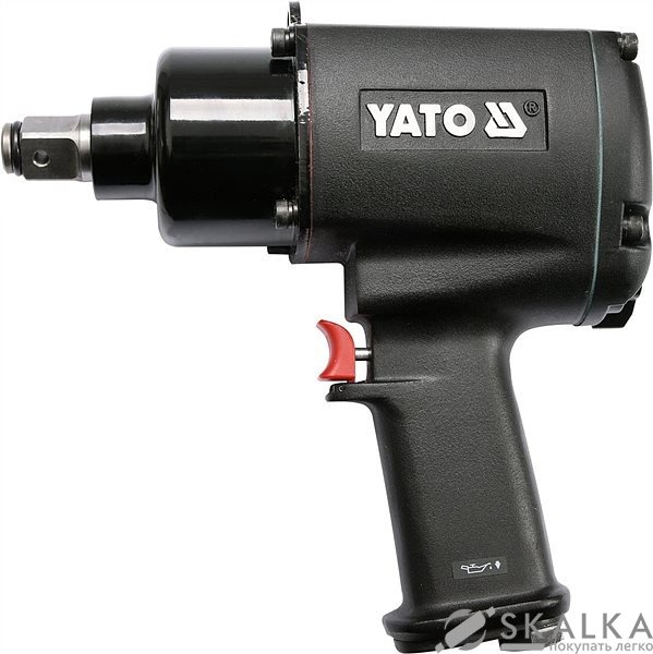 Гайковерт ударный пневматический Yato 3/4" 1300 Nm (YT-09564) На фото Гайковерт ударный пневматический Yato 3/4" 1300 Nm (YT-09564)