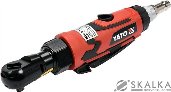 Трещотка пневматическая Yato 1/4" 27 Нм 113 л/мин 6.3 Bar (YT-09795) На фото Трещотка пневматическая Yato 1/4" 27 Нм 113 л/мин 6.3 Bar (YT-09795)