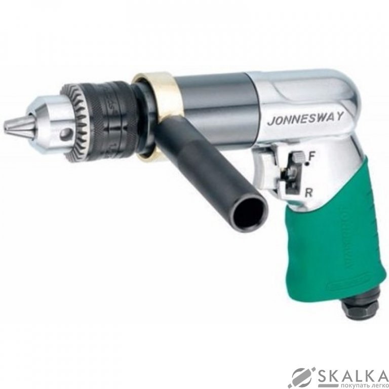 Дрель пневматическая с реверсом Jonnesway 800 об/мин 1/2" (JAD-1020) На фото Дрель пневматическая с реверсом Jonnesway 800 об/мин 1/2" (JAD-1020)