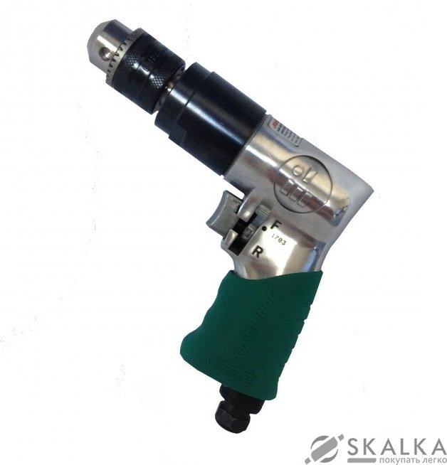 На фото Дрель пневматическая с реверсом Jonnesway 1800 об/мин 113 л/мин (JAD-6234A)