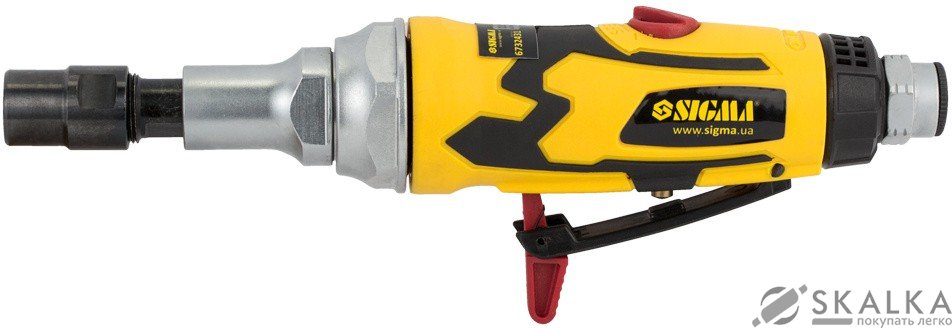 Шлифмашинка прямая пневматическая Sigma пластиковый корпус 20000 об/мин (6732431) На фото Шлифмашинка прямая пневматическая Sigma пластиковый корпус 20000 об/мин (6732431)