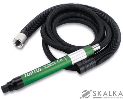 На фото Зачистная машинка пневматическая Toptul mini 1/8" 3 мм 56000 об/мин (KAKB0456)