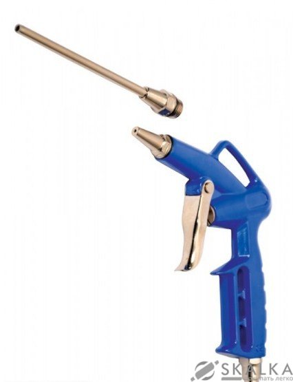 Пневмопистолет продувочный Mastertool 2 мм 2-6 бар 1/4" (81-8740) На фото Пневмопистолет продувочный Mastertool 2 мм 2-6 бар 1/4" (81-8740)