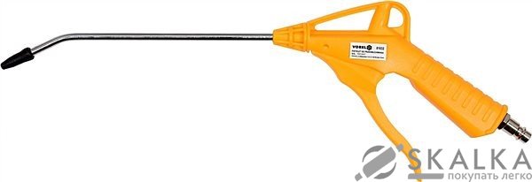 На фото Пистолет пневматический продувочный Vorel с соплом 200 мм 1/4 " 0.8 MPa (81632)