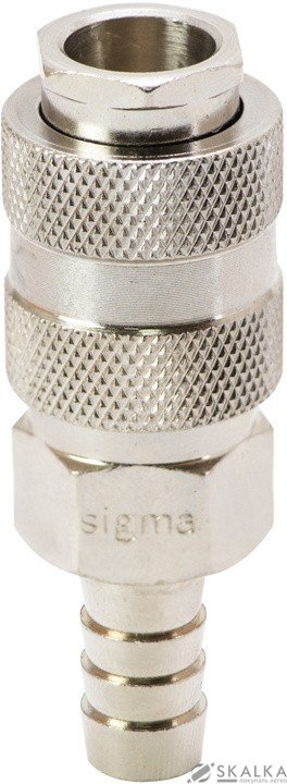 На фото Соединение быстросъемное Sigma для шланга 10 мм (7021191)