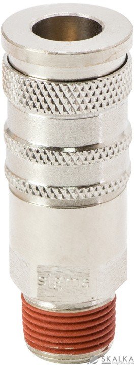На фото Соединение быстросъемное усиленное Sigma MT 3/8" (7021421)