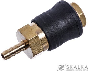 Быстроразъемное соединение Airkraft на шланг 6 мм PROFI Made in Italy (SE6-2SH) На фото Быстроразъемное соединение Airkraft на шланг 6 мм PROFI Made in Italy (SE6-2SH)