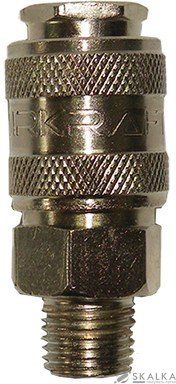 Быстроразъемное соединение Airkraft 1/4" внешняя резьба (SE1-2SM) На фото Быстроразъемное соединение Airkraft 1/4" внешняя резьба (SE1-2SM)