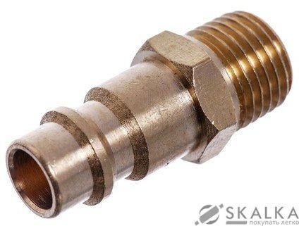 Переходник Airkraft папа 1/4 внешняя резьба PROFI Made in Italy (SE2-2PM) На фото Переходник Airkraft папа 1/4 внешняя резьба PROFI Made in Italy (SE2-2PM)