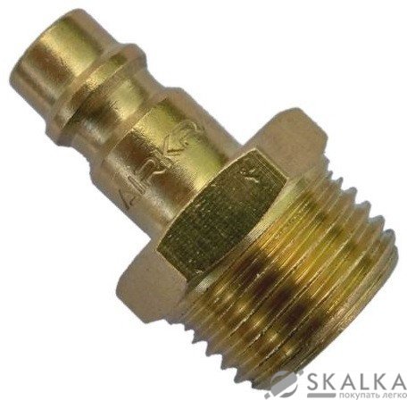 Переходник Airkraft папа 1/2 внешняя резьба PROFI Made in Italy (SE2-4PM) На фото Переходник Airkraft папа 1/2 внешняя резьба PROFI Made in Italy (SE2-4PM)