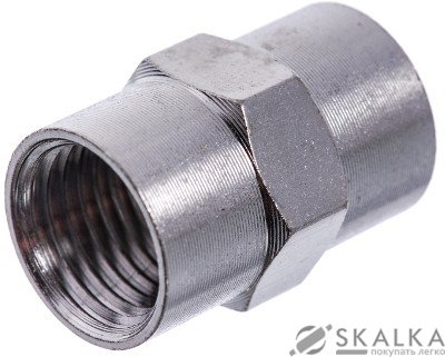 Резьбовое соединение Airkraft с внутренней резьбой 1/4 х 1/4 (SFF04-04) На фото Резьбовое соединение Airkraft с внутренней резьбой 1/4 х 1/4 (SFF04-04)